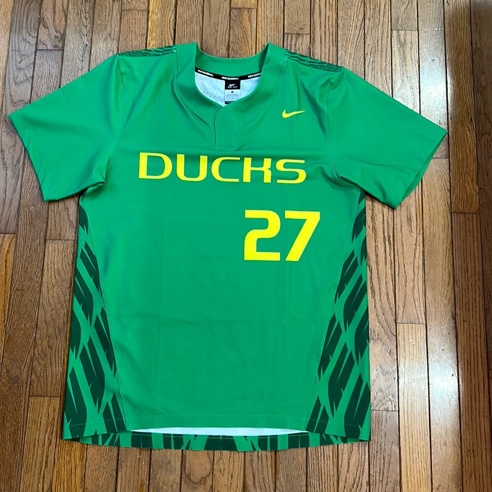 Oregon duck baseball jersey
